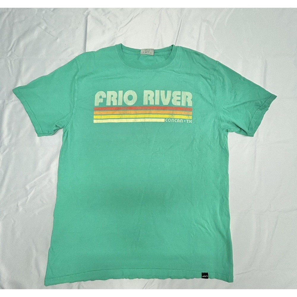 Techstyles T-shirt Frio River Concan TX  Unisex‎ Size M